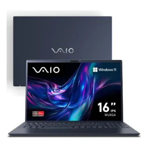 Notebook VAIO FE16 AMD Ryzen 5-5625U Windows 11 Home 16GB RAM 512GB SSD Wi-Fi 6 Tela 16” IPS Full HD WUXGA Cinza Grafite
