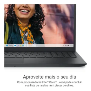 Notebook Dell Inspiron I15-i1300-a30p 15.6 I5 8gb 512gb W11 Preto