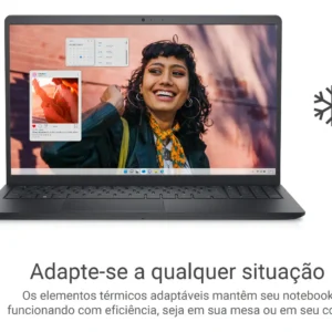 Notebook Dell Inspiron I15-i1300-a60p 15.6 I5 16gb 1tb W11 Preto