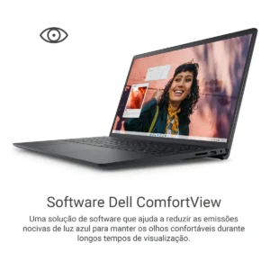 Notebook Dell Inspiron I15-i1300-a15p Core 3 8gb 512gb W11 Preto
