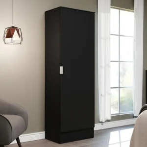 Sapateira Armário Multiuso Isis Madesa Porta - Preto 11048N