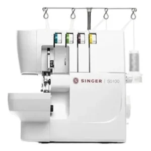 Máquina de costura overlock Singer S0100 branca