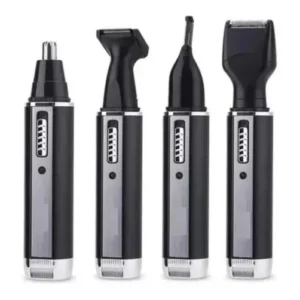 Aparador Pelos Nariz Orelha Barba Bigode Sobrancelha 4 Em 1 Preto 127/220v