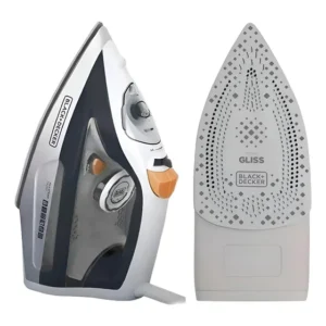 Ferro De Passar Vapor Black&decker Fx3100 Base Cerâmica 220v Cinza 220v