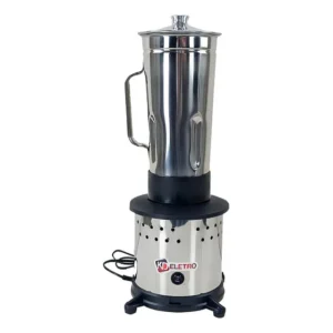 Liquidificador Industrial Alta Rotação 2 L KD Electro cor prateado