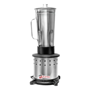 Liquidificador Industrial Alta Rotação KD Eletro 2 Litros Cor Prateado