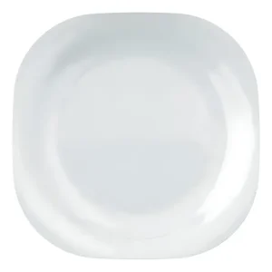 Kit 12 Pratos Rasos Vidro Branco 27cm - Nadir Figueiredo Duralex Plaza
