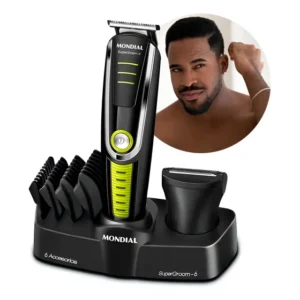 Aparador Pelos Super Groom 06 Mondial 6w Bg-04 Preto/verde 127/220v