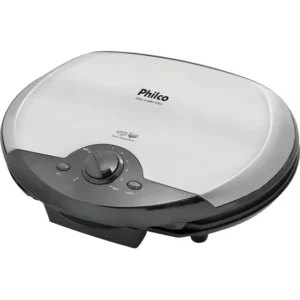 Grill E Sanduicheira Philco Jumbo Steel 1500w Cor Cinza/Preto