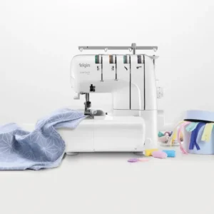 Máquina De Costura Overlock Ultralock Elgin 2000 Cor Branco