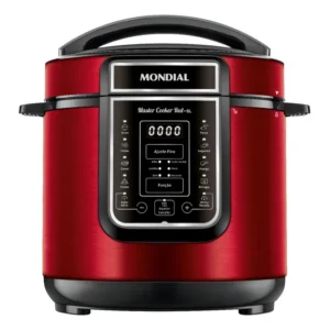 Panela De Pressão Elétrica Digital 6l Mondial Vermelho Pe-60-6l-I