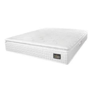 Colchão Casal Espuma D45 Lazio Pillow Top 138x188x24cm Branco Hellen