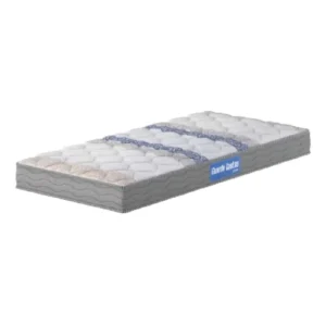 Colchão Solteiro Espuma D33 Guarda Costas Sleep 88x188x14cm Branco / Cinza Probel - Suporta até 100kg por Pessoa