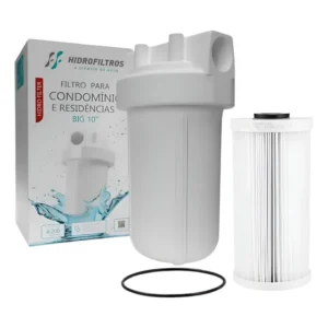 Filtro De Cartucho Big Poe 10 Para Spas E Hidros Piscinas