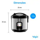 Panela Elétrica Elgin 5 Xícaras 400w A Vapor 1l 127v - Imagem 2
