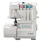 Máquina de costura overlock Elgin portátil - branco - Imagem 2