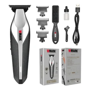 Máquina de Acabamento Sem Fio Wmark NG1207 Preto Bateria Recarregável
