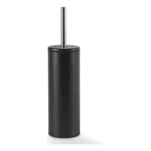Escova Sanitária Powermaid Mate Com Cabo Inox E Base Preto
