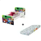 Mini Cama Infantil Quarto Personagem Vingadores 2 C/ Colchao Branco Vingadores 2 - Imagem 5