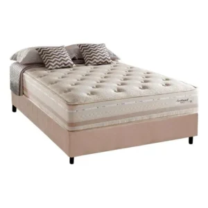 Conjunto Box-colchãoherval Scotland+cama Casal 138 - Ciano