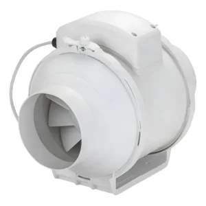 Exaustor Axial Turbo 100mm em Linha 45W Ventilador In-Line Ventisol Exl100 Voltagem
