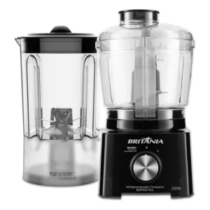 Multiprocessador 2 E 1 Compacto Bmp950p Plus Britânia Cor Preto
