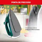 Ferro A Vapor Arno Steamgliss Fsgp Branco/verde 1200w Branco/verde 127v - Imagem 3