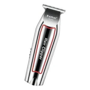 Máquina de Cortar Cabelo Kemei KM-032 Sem Fio Bivolt C/ Lâmina Titânio