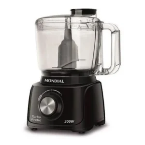 Mini Processador De Alimentos 500ml Preto Mp-16-b,220v, 300w Preto/prata 220v