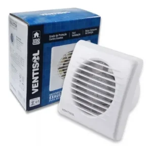 Exaustor Para Banheiro Micro Ventilador Ventisol 100mm Cor Branco