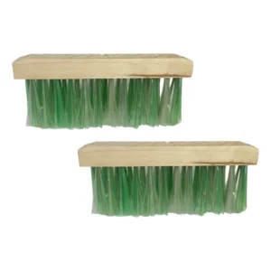 Vassoura Gari 40cm Garrafa Asfalto Pátio Fábrica C/ Cabo 2un