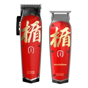 Kit Madeshow Máquina De Cortar Cabelo M10 + Acabamento M11