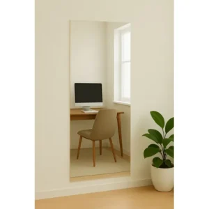Espelho Grande Retangular 115x40 Para Quarto/sala/banheiro Não Possui Moldura