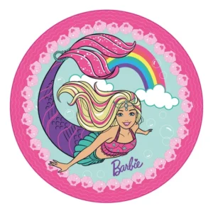 Toalha De Banho Infantil Lepper Mikey E Minnie Praia Piscina Barbie
