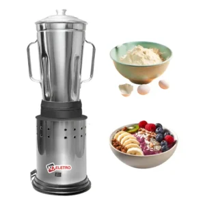Liquidificador Industrial 4 Litros Baixa Rotação Inox Aço Inoxidável 127/220v