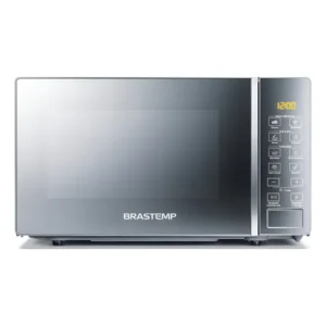 Micro-ondas Brastemp 20 Litros Cor Inox Espelhado Com Funçõe