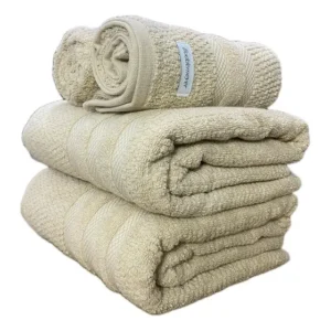 Jogo Toalha Banho Buddemeyer Vanilla Extra Soft Algodão 4pçs Cor Bege 1084