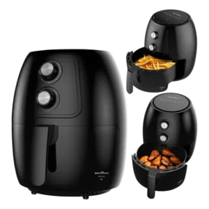 Fritadeira Air Fryer Black Powerful Britânia Baf40a 4l 1500w