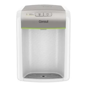 Purificador Consul Refrigerado Eletronico Cpb34as - Prata Branco Prata 127/220v