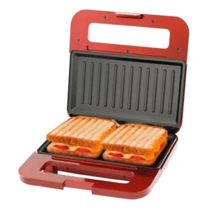 Sanduicheira Mini Grill Retrô Pgr01v 750w Philco Cor Vermelho