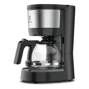 Maquina Café Cafeteira Elétrica Electrolux Efficient Em Inox 15 Xícara Cor Preto/prateado