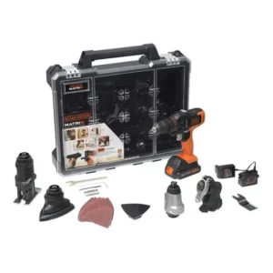 Jogo De Ferramentas Matrix 20v Com 6 Cabeçotes Bivolt