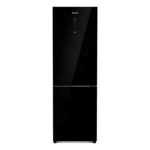 Geladeira Panasonic Black Glass Nr-bb41gv1b Frost Free 397l