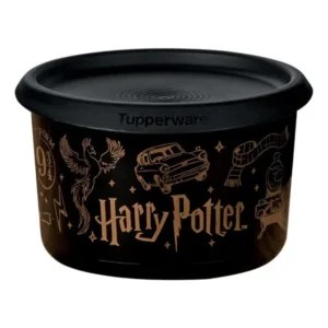 Pote Tupperware Mini Instantânea Mágica Harry Potter 575ml Preto