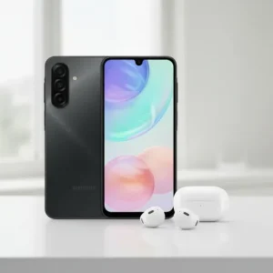 Kit Samsung: Celular Galaxy A17 256gb 8gb Ram 50mp 6.7 Nfc Ip54 Preto + Galaxy Buds Core Branco