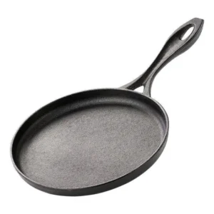 Chapa Tapioqueira Ferro Fundido 20 Cm Santana Cor Preto