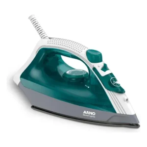 Ferro De Passar Roupa A Vapor Elétrico Arno Cor Branco Verde Branco/verde 127v