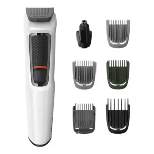 Aparador De Pelos Barbeador Philips Multigroom Mg3721 Branco 127/220v