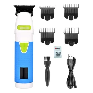Maquina Wmark Ng 318 Acabamento Branco E Azul Profissional Azul 127/220v