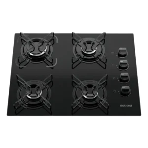 Fogão Cooktop Itatiaia Essencial 4 Bocas À Gás Preto-bivolt